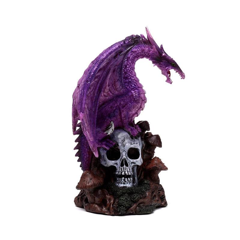 Enchanted Nightmare Amethyst Spirit of the Forest Skull Dragon - Gift Arch