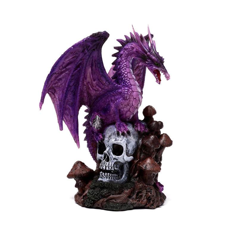 Enchanted Nightmare Amethyst Spirit of the Forest Skull Dragon - Gift Arch