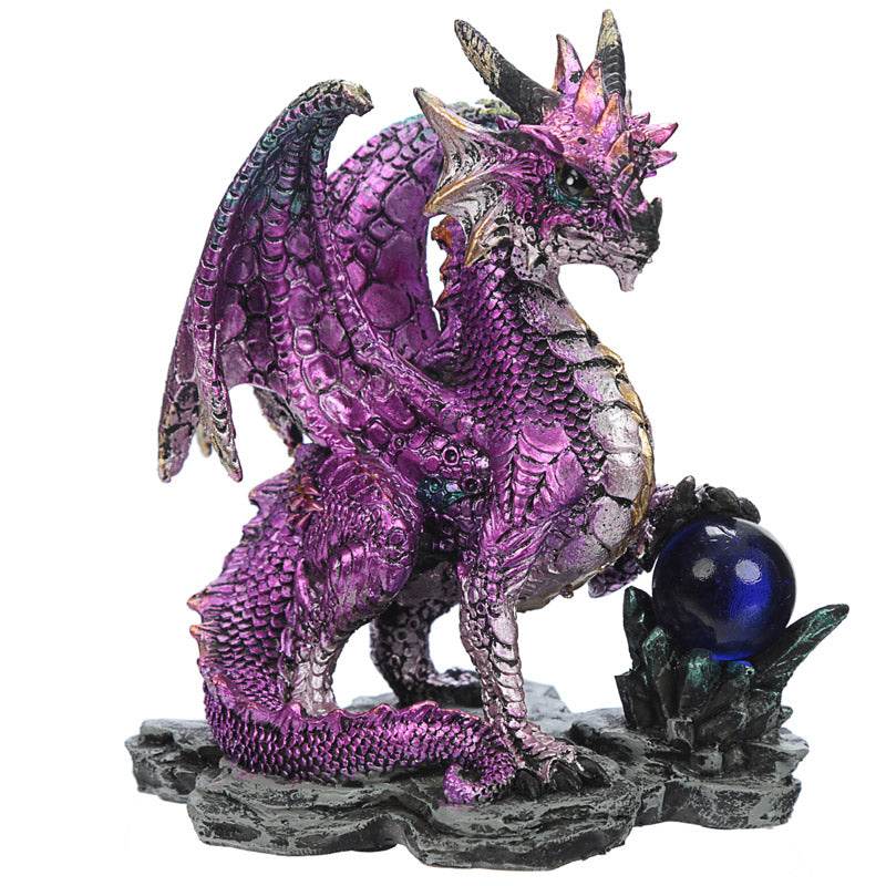 Enchanted Nightmare Dragon Crystal Rock Soothsayer - Gift Arch