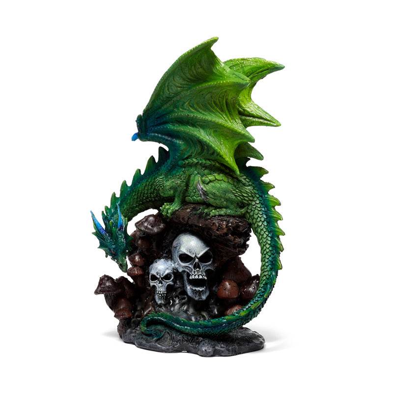 Enchanted Nightmare Emerald Spirit of the Forest Skull Dragon - Gift Arch