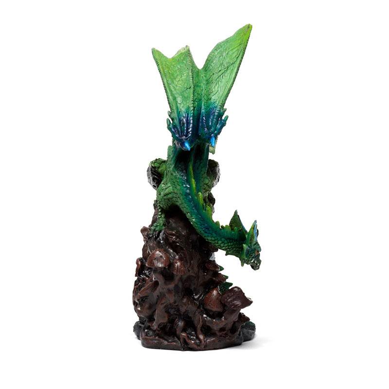 Enchanted Nightmare Emerald Spirit of the Forest Skull Dragon - Gift Arch