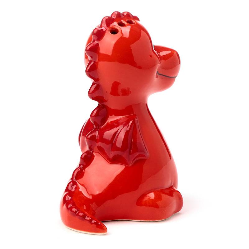 Red Dragon Ceramic Salt & Pepper Set - Gift Arch
