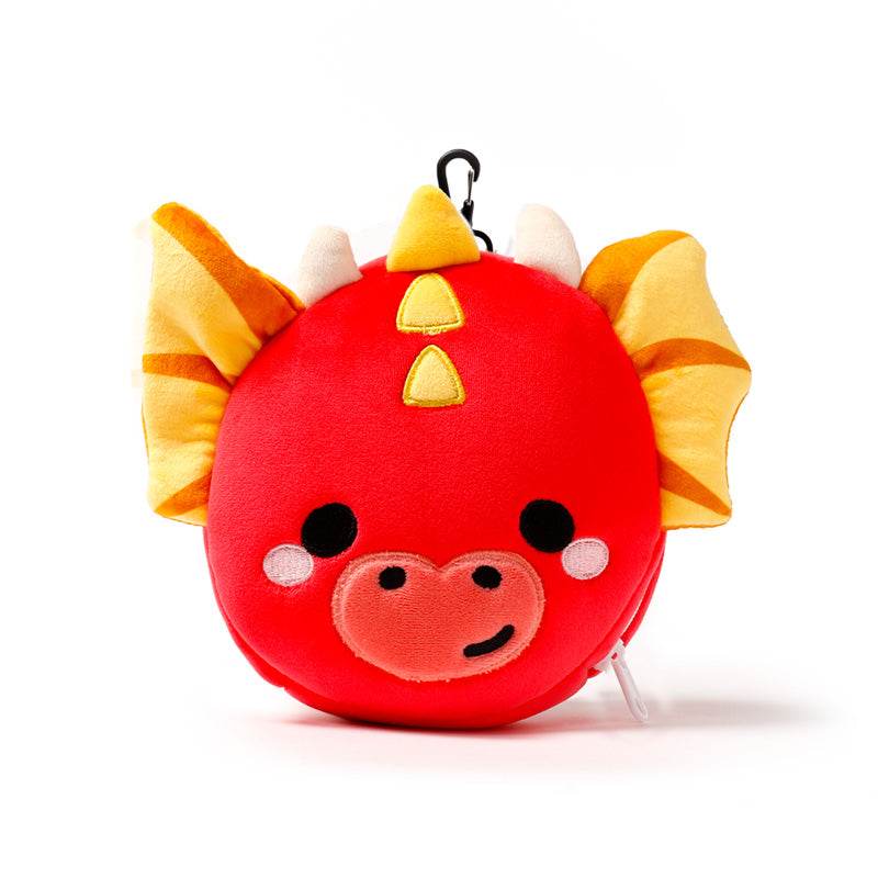 Relaxeazzz Adoramagics Dragon Plush Travel Pillow & Eye Mask - Gift Arch