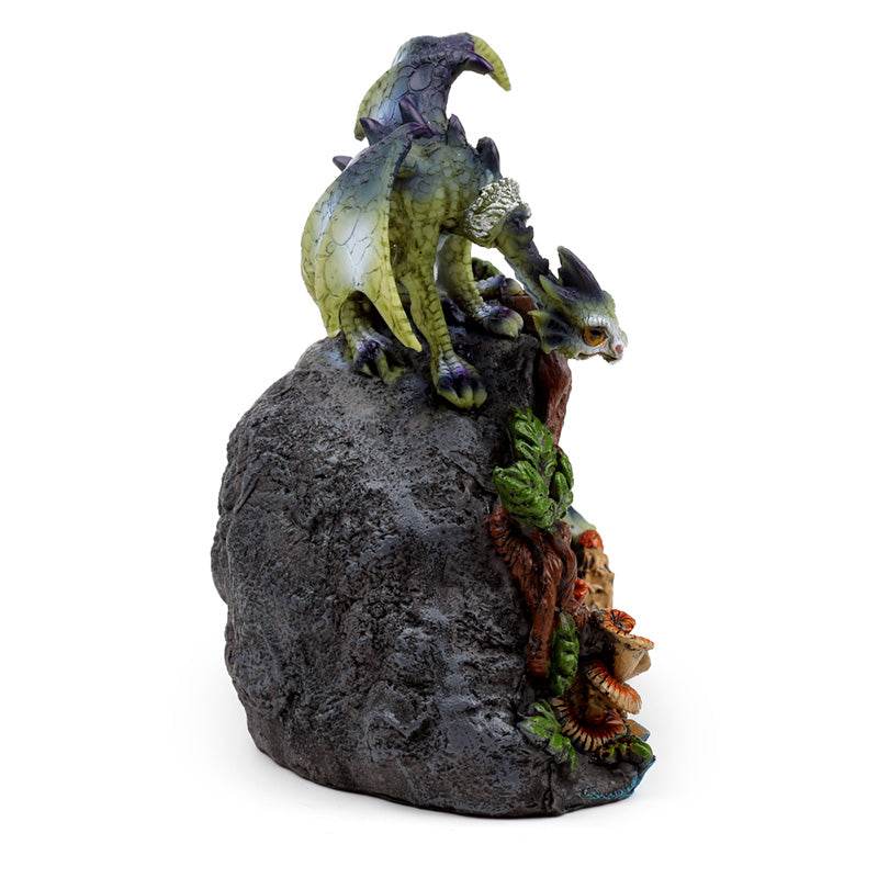 Sweet Dreams Baby Dragon LED Woodland Crystal Cave - Gift Arch