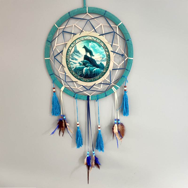 Spirit of the Wolf Pack Dreamcatcher 33cm - Gift Arch