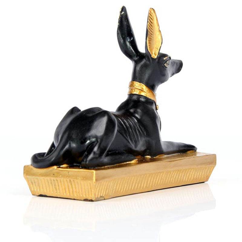 Black & Gold Anubis Recumbent - Gift Arch