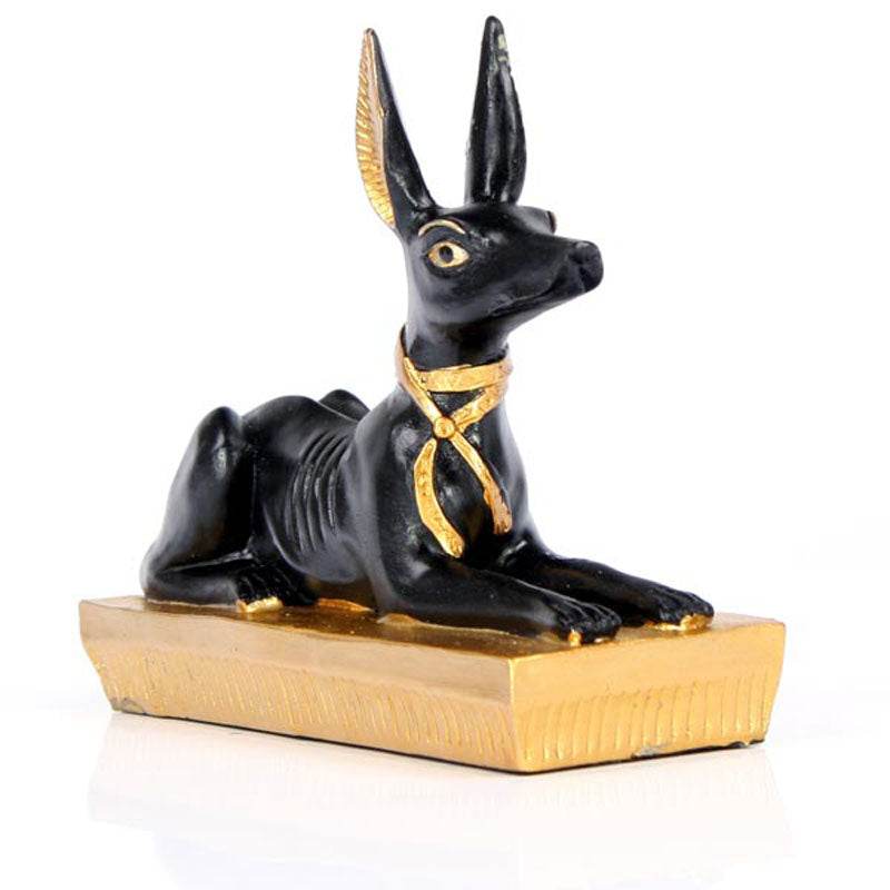 Black & Gold Anubis Recumbent - Gift Arch
