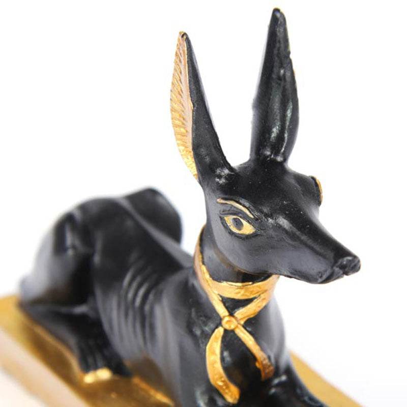 Black & Gold Anubis Recumbent - Gift Arch