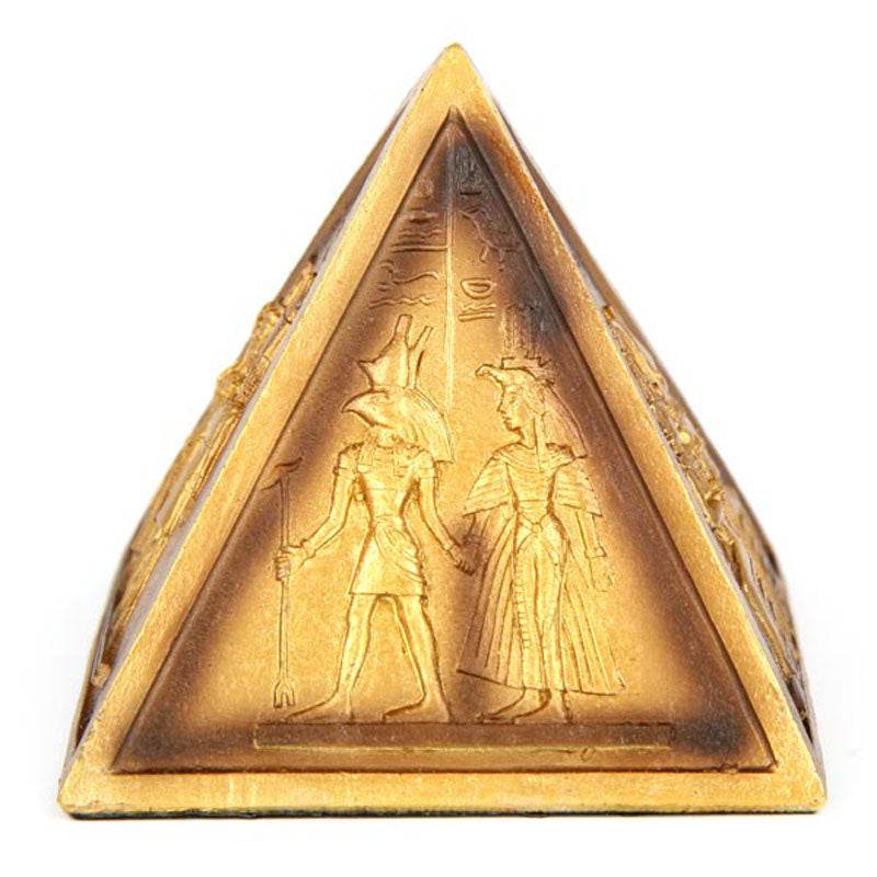 Hieroglyphic Decorated Pyramid - Gift Arch