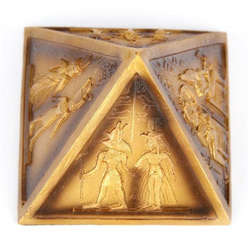 Hieroglyphic Decorated Pyramid - Gift Arch