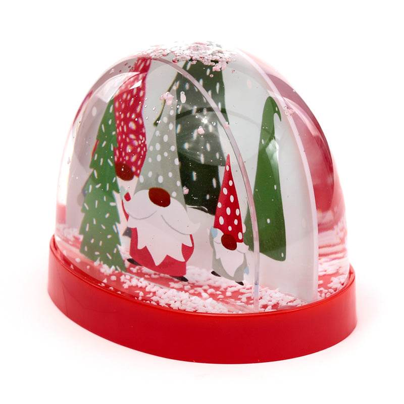 Christmas Gonk Large Glitter Snow Storm - Gift Arch