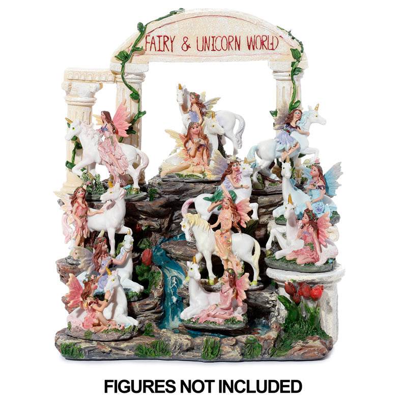 Fairy & Unicorn World Figures Display Stand - Gift Arch