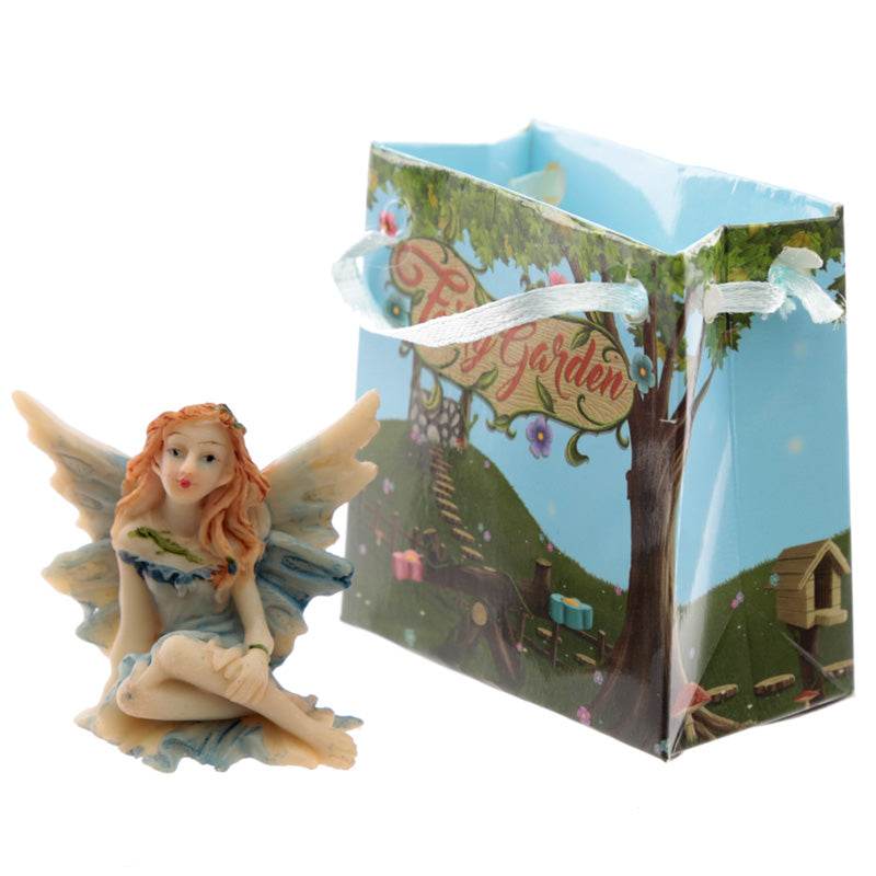 Flower Fairy Garden Fairy in a Mini Gift Bag - Gift Arch
