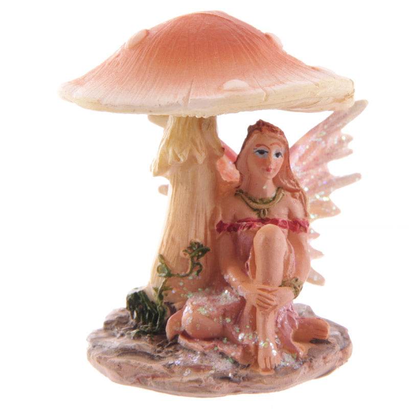 Flower Fairy Resting Under Mushroom - Gift Arch