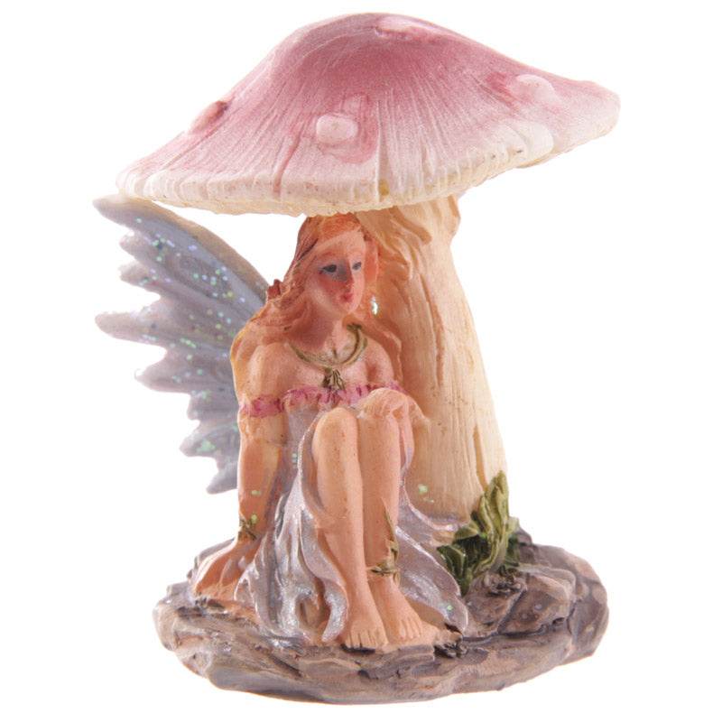 Flower Fairy Resting Under Mushroom - Gift Arch