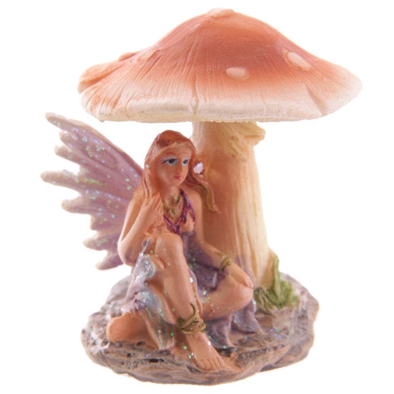 Flower Fairy Resting Under Mushroom - Gift Arch