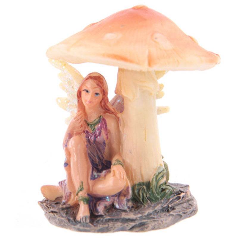 Flower Fairy Resting Under Mushroom - Gift Arch