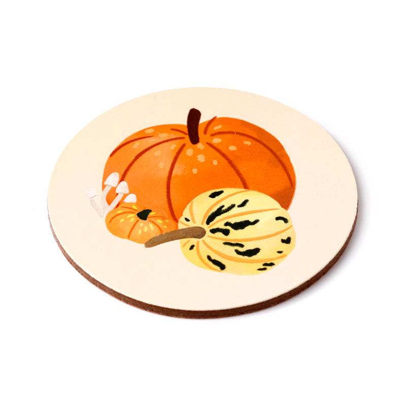 Autumn Harvest Set of 4 Cork Coasters - Gift Arch