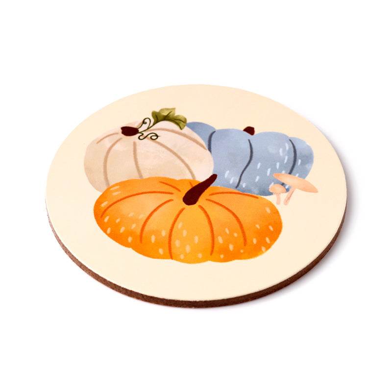 Autumn Harvest Set of 4 Cork Coasters - Gift Arch