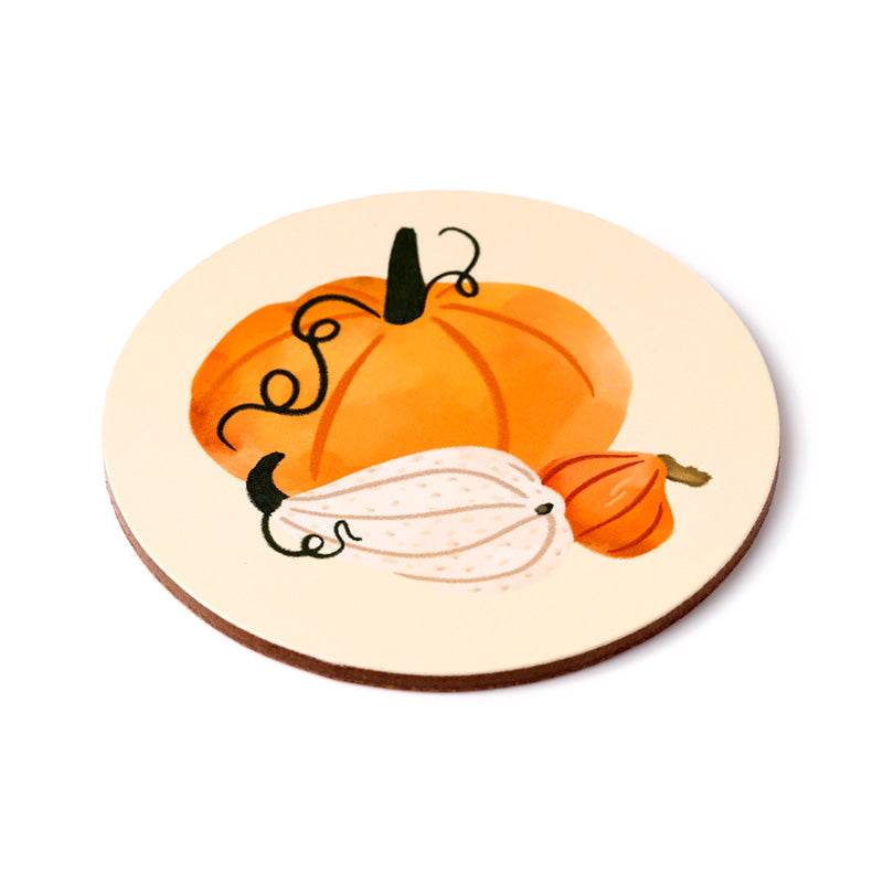 Autumn Harvest Set of 4 Cork Coasters - Gift Arch