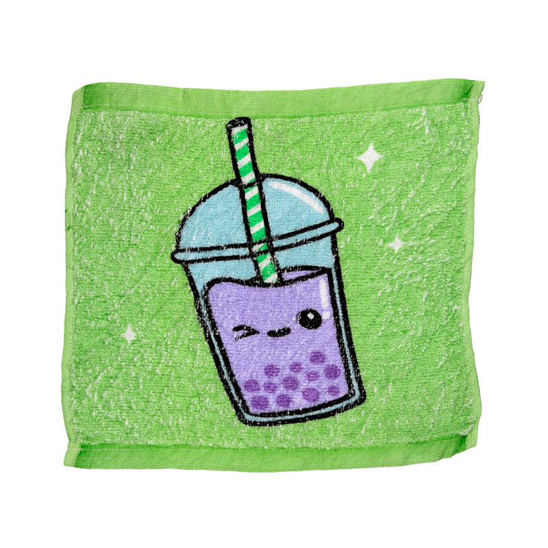 Foodiemals Bubble Tea Compressed Travel Towel - Gift Arch
