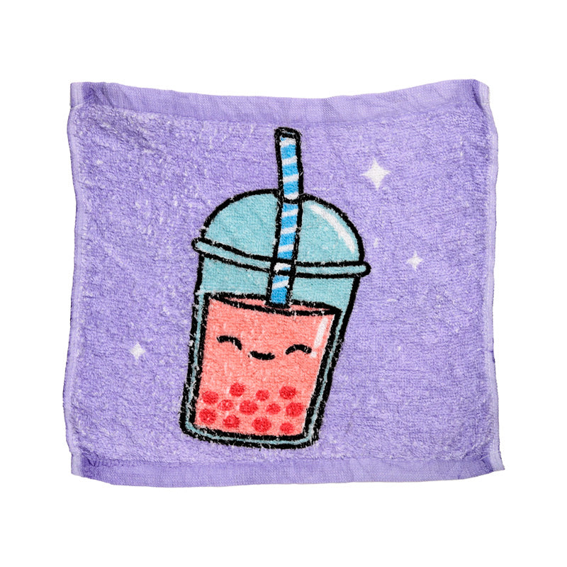 Foodiemals Bubble Tea Compressed Travel Towel - Gift Arch