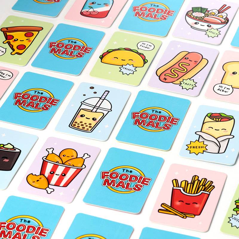 Foodiemals Kids Memory Card Set - Gift Arch