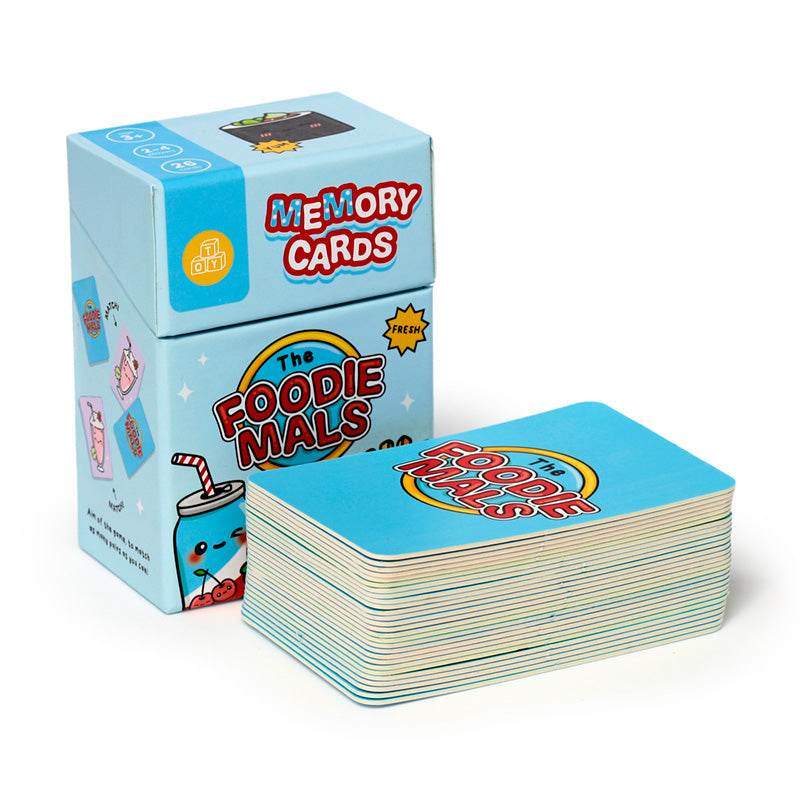 Foodiemals Kids Memory Card Set - Gift Arch