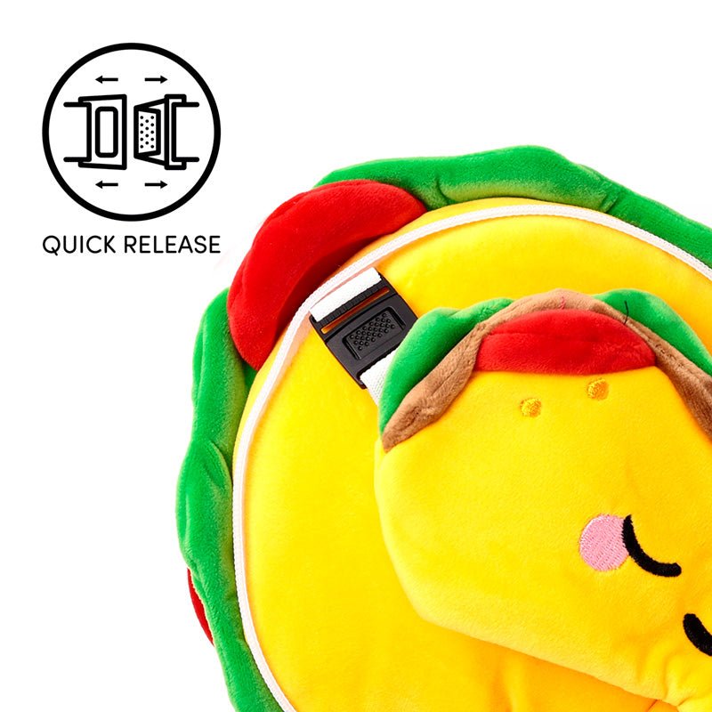 Relaxeazzz Foodiemals Frida the Taco Travel Pillow & Eye Mask - Gift Arch