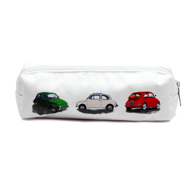 Fiat 500 Canvas Pencil Case - Gift Arch