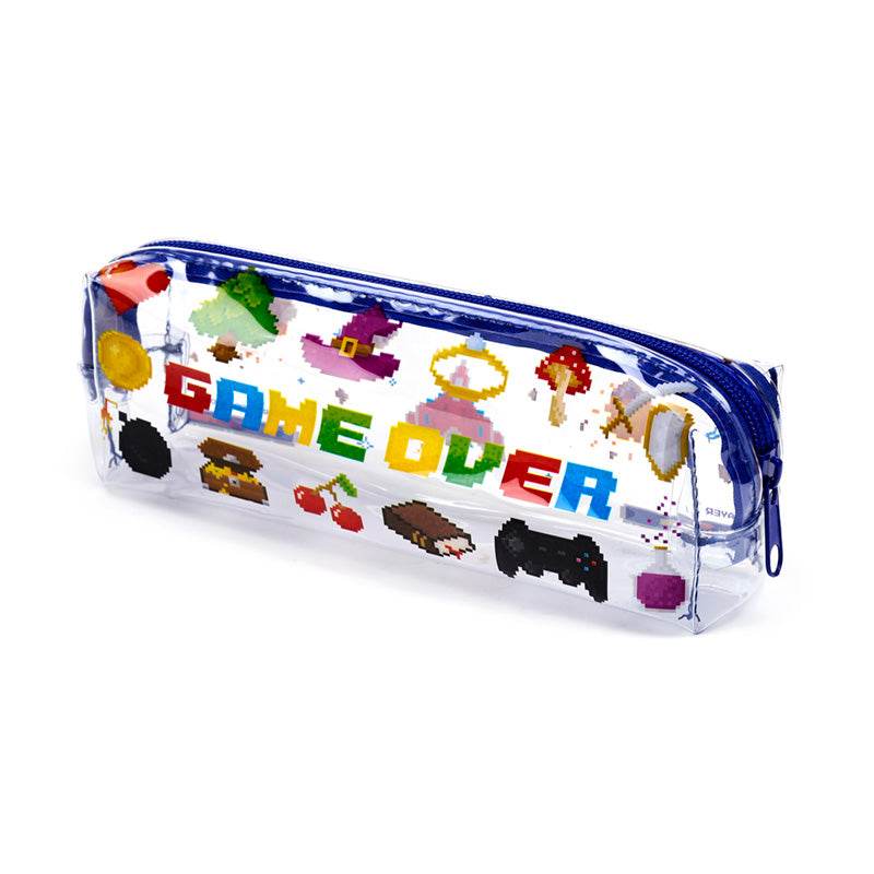 Game Over Clear Pencil Case - Gift Arch