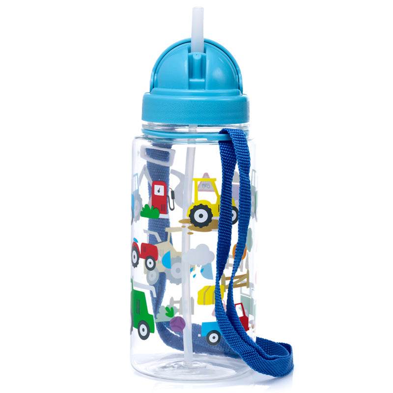 450ml Children's Shatterproof Water Bottle Little Tractors - Gift Arch