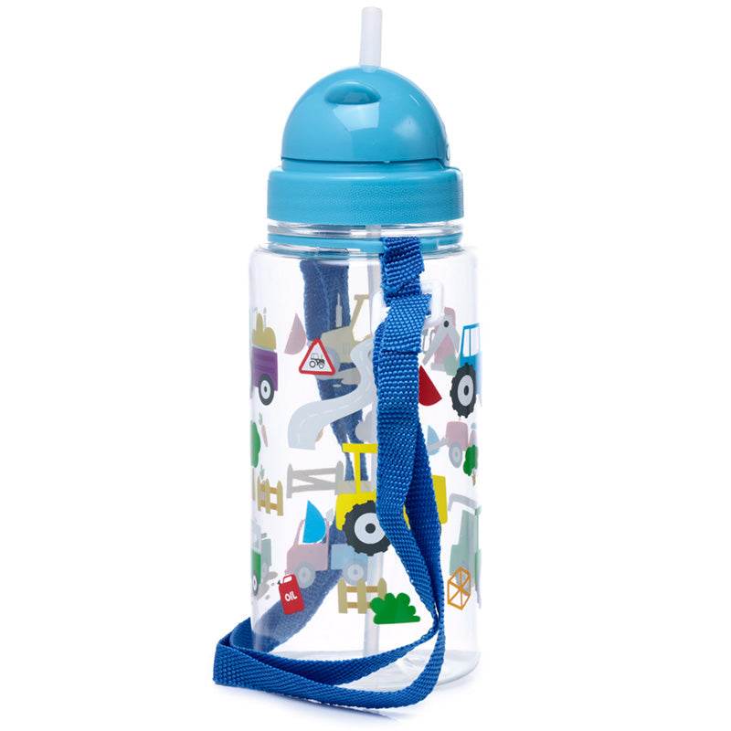 450ml Children's Shatterproof Water Bottle Little Tractors - Gift Arch