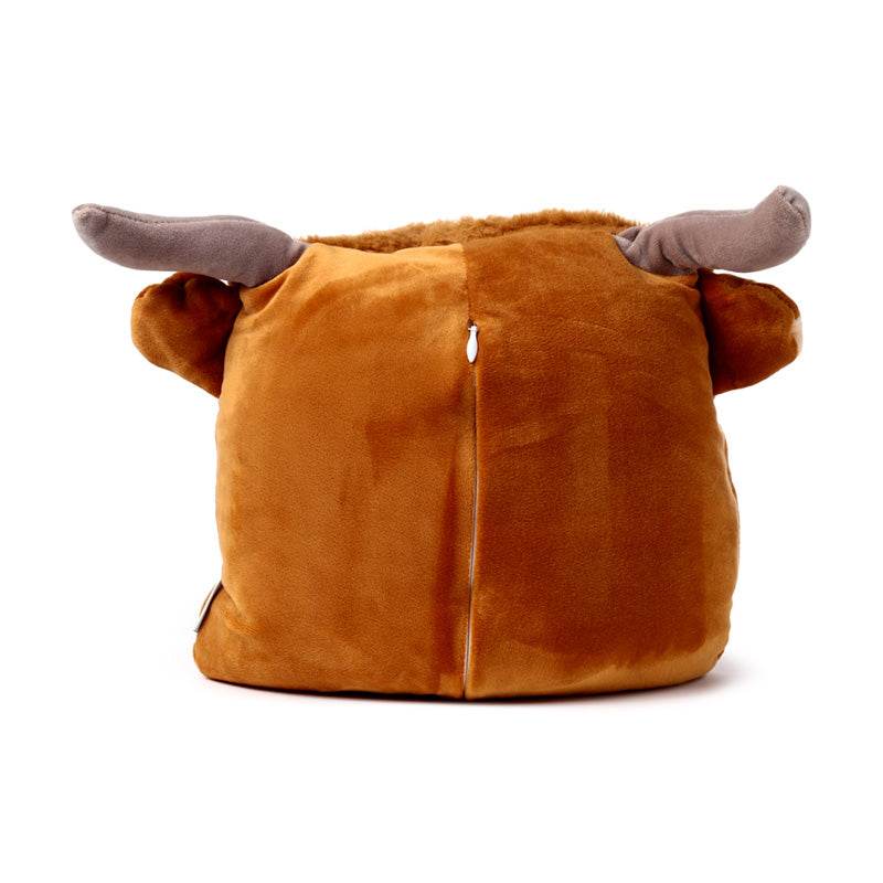 Blankeazzz Highland Coo 2-in-1 Plush Toy & Travel Blanket - Gift Arch