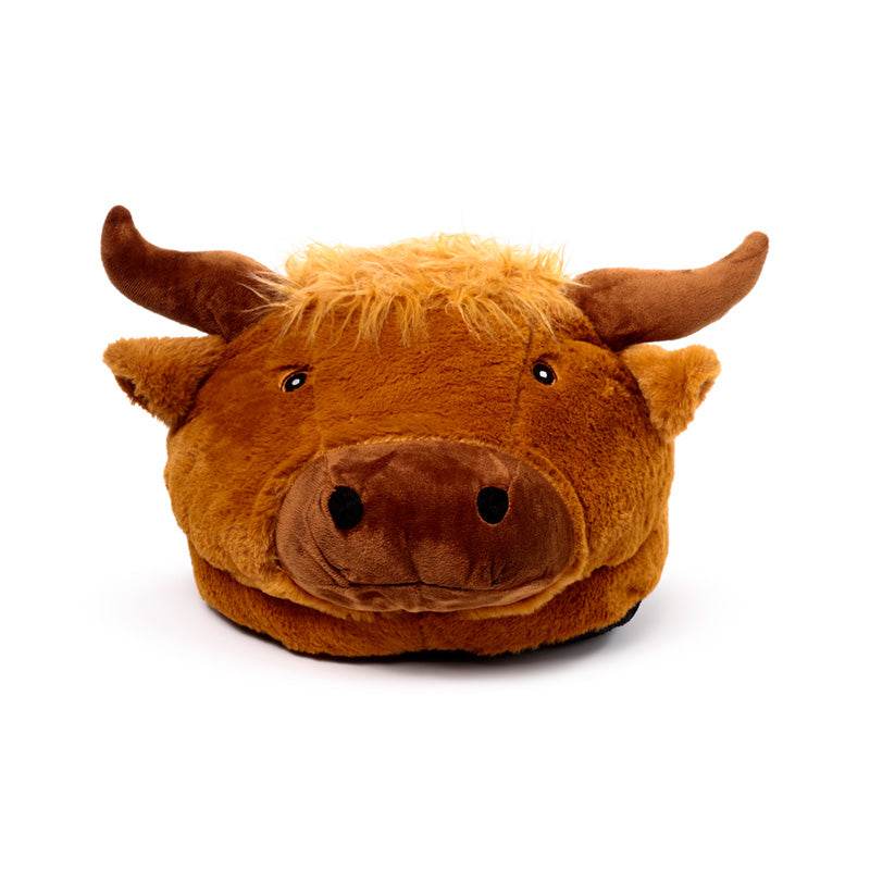 Highland Coo Giant Single Slipper Foot Warmer - Gift Arch