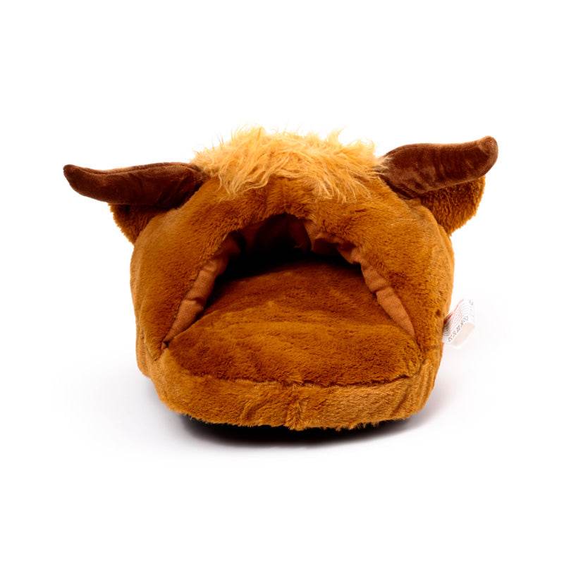 Highland Coo Giant Single Slipper Foot Warmer - Gift Arch