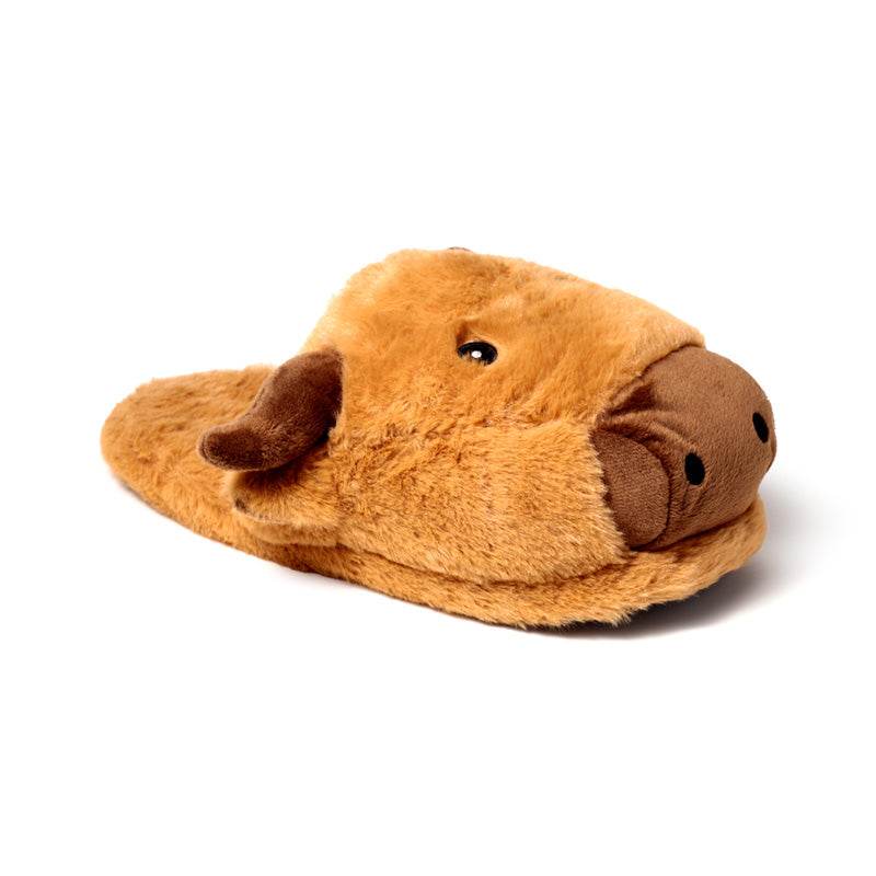 Highland Coo Slip On Slippers (Unisex One Size) - Gift Arch