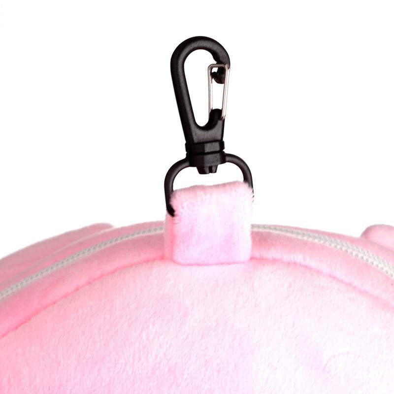 Relaxeazzz Adoramals Oliver the Pig Plush Travel Pillow & Eye Mask - Gift Arch