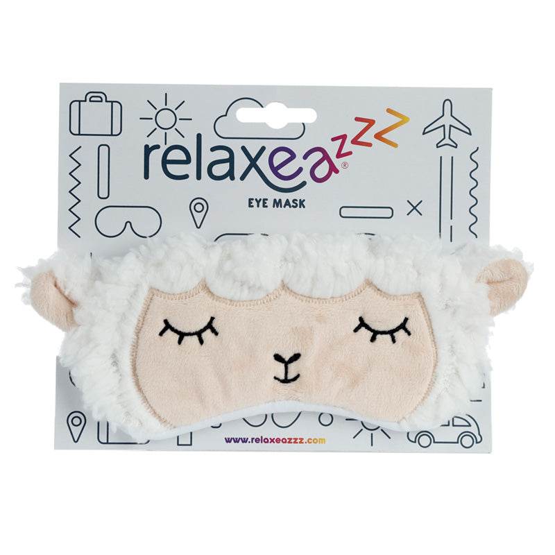 Relaxeazzz Plush Sheep Eye Mask - Gift Arch