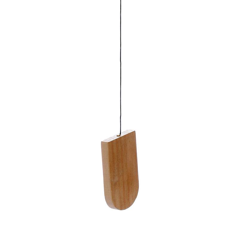 Wooden Wind Chime with Metal Tubes 58cm - Gift Arch