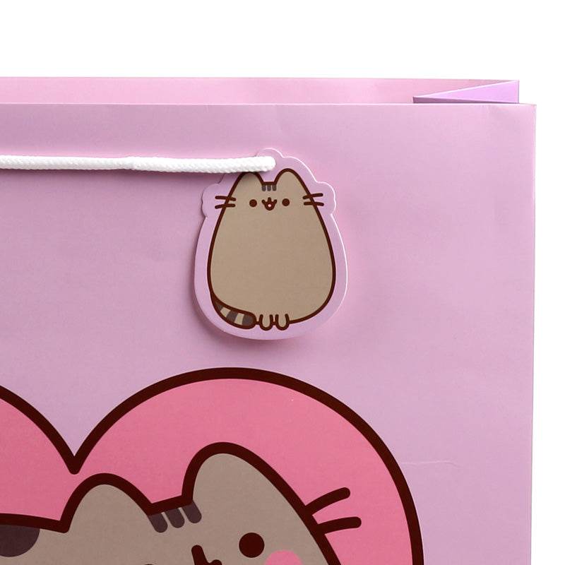 Pusheen the Cat Heart Gift Bag Extra Large - Gift Arch
