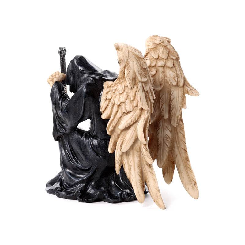 Angel of Death Kneeling with Sword - Gift Arch