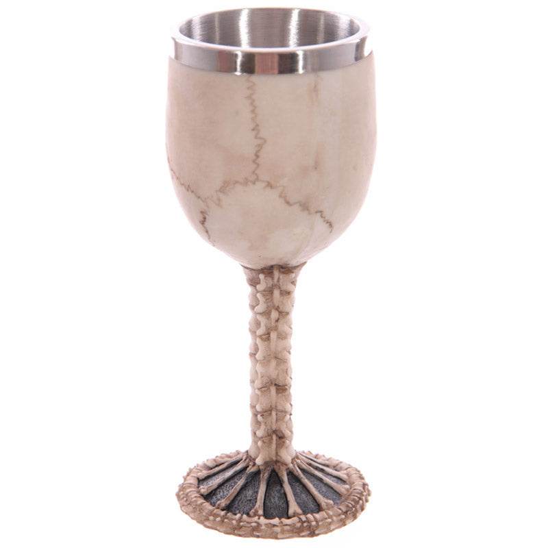 Decorative Skull & Spine Goblet - Gift Arch