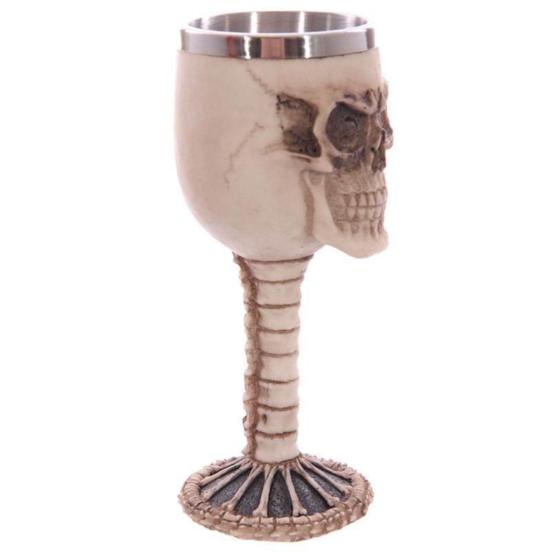 Decorative Skull & Spine Goblet - Gift Arch
