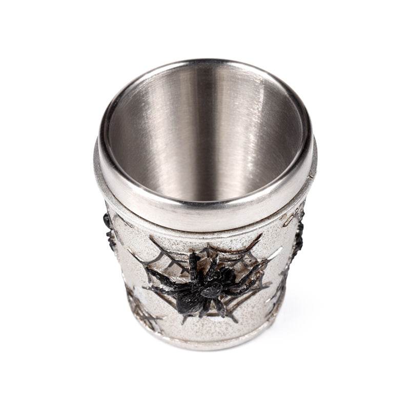 Decorative Spider Web Shot Glass - Gift Arch