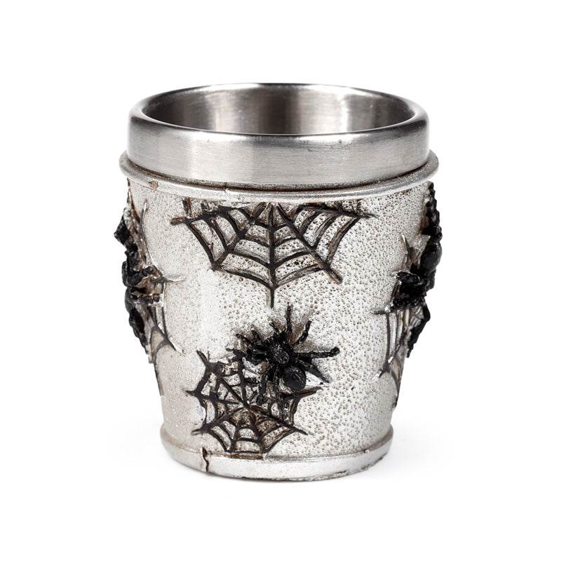 Decorative Spider Web Shot Glass - Gift Arch
