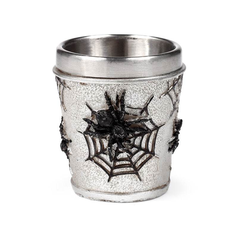 Decorative Spider Web Shot Glass - Gift Arch