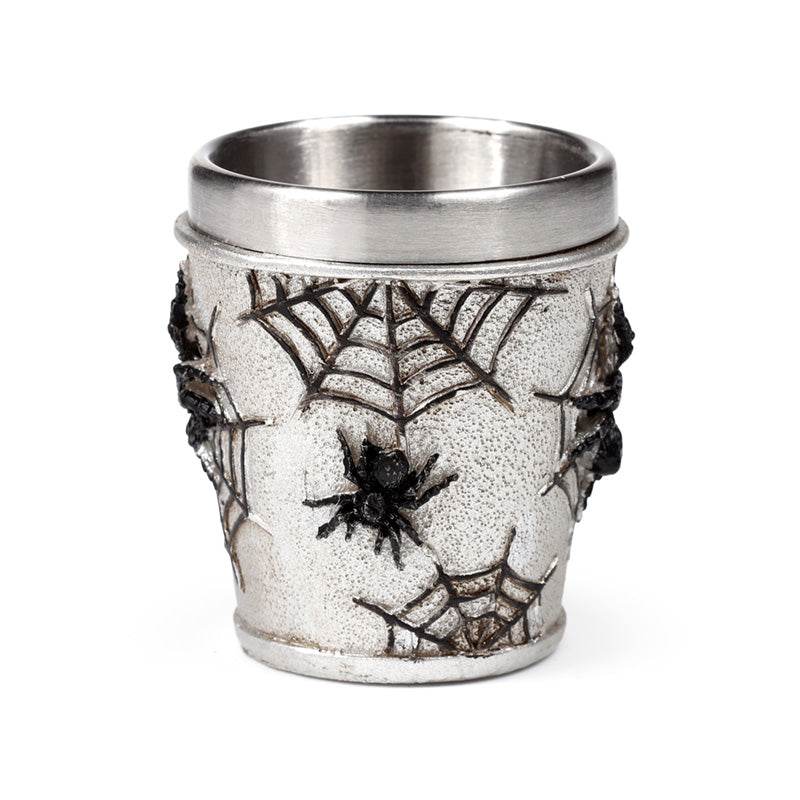 Decorative Spider Web Shot Glass - Gift Arch