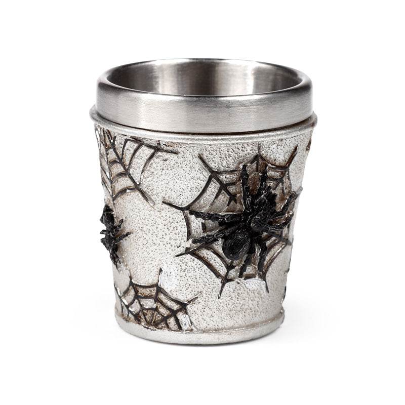 Decorative Spider Web Shot Glass - Gift Arch