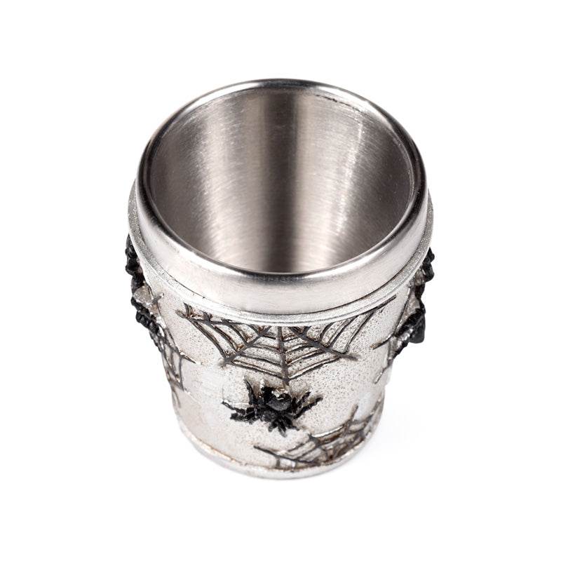 Decorative Spider Web Shot Glass - Gift Arch